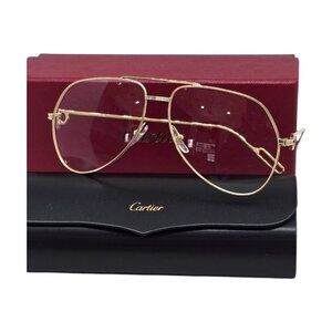 Elegant CARTIER  Gold Frame  unisex